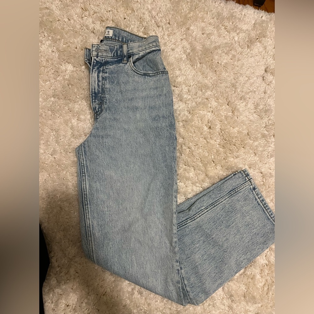 90’s straight ultra high rise curve love